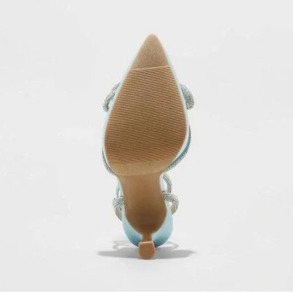 a new day Light Blue Heels with Silver Accents - Picture 3 of 3